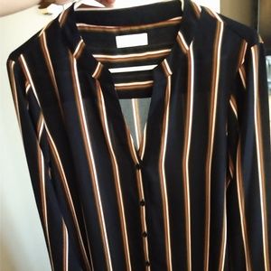 Olivero Split Neck Blouse